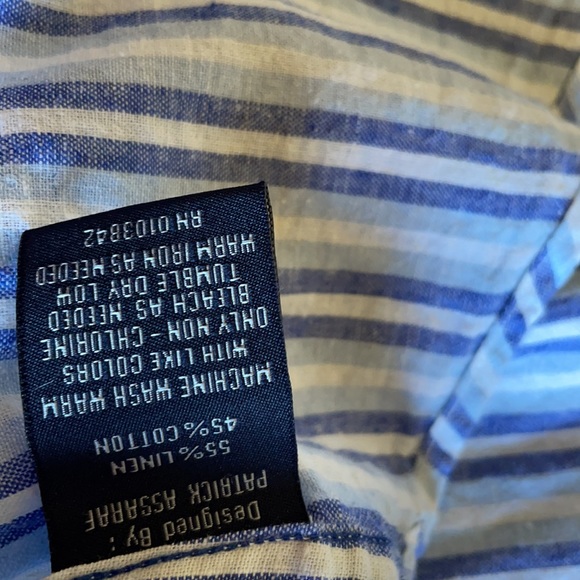 Linea Ross’s men’s linen button down - Picture 6 of 6